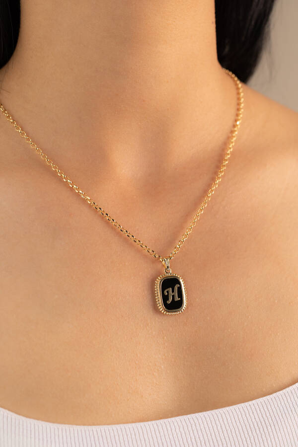 Yavuz Kuyumculuk Altın Doch Zincir Harf Kolye Harf