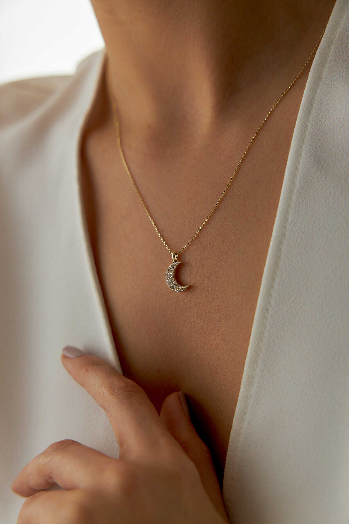 Yavuz Kuyumculuk Ay Kolye